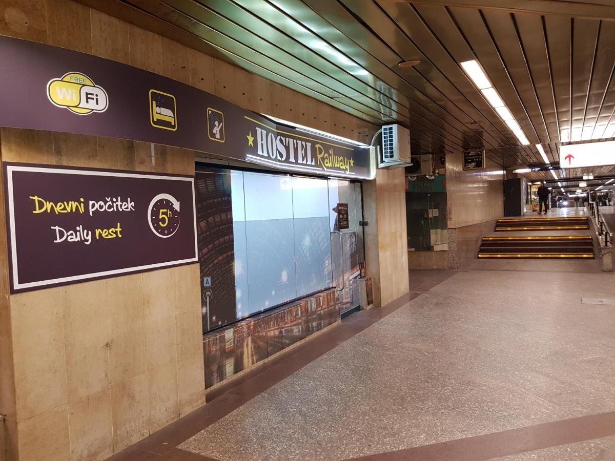 Hostel Railway Ljubljana Kültér fotó